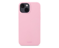 Holdit Silicone Case iPhone 15 Pink - 1148740 - zdjęcie 1